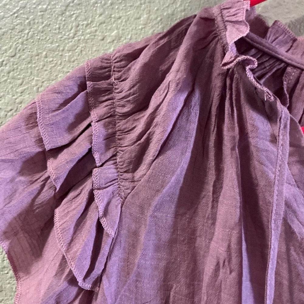 Women's purple top - Picture 3 of 3